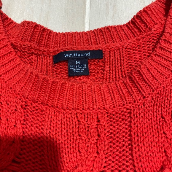 Orange/Red Sweater - Picture 4 of 4